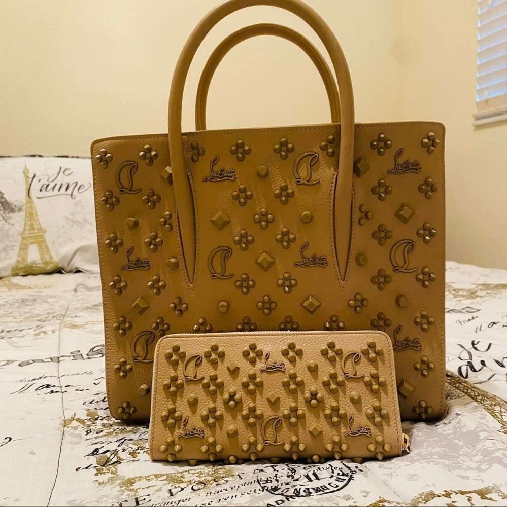 Christian Louboutin Tote bag and Wallet Set